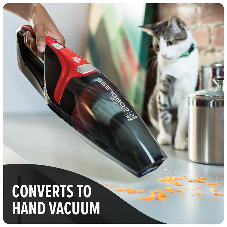 Dirt Devil Red Cordless 3-in-1 Stick Vacuum Cleaner