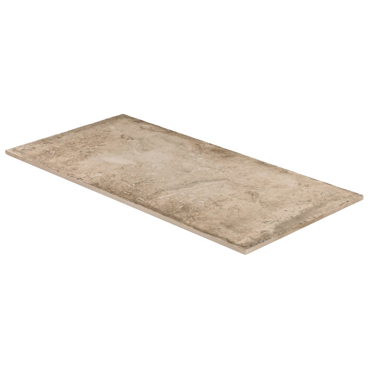 Ravello 12" x 24" Beige Natural Stone Look Porcelain Tile