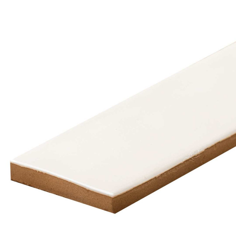 Bone 2" x 10" Ceramic Subway Wall Tile