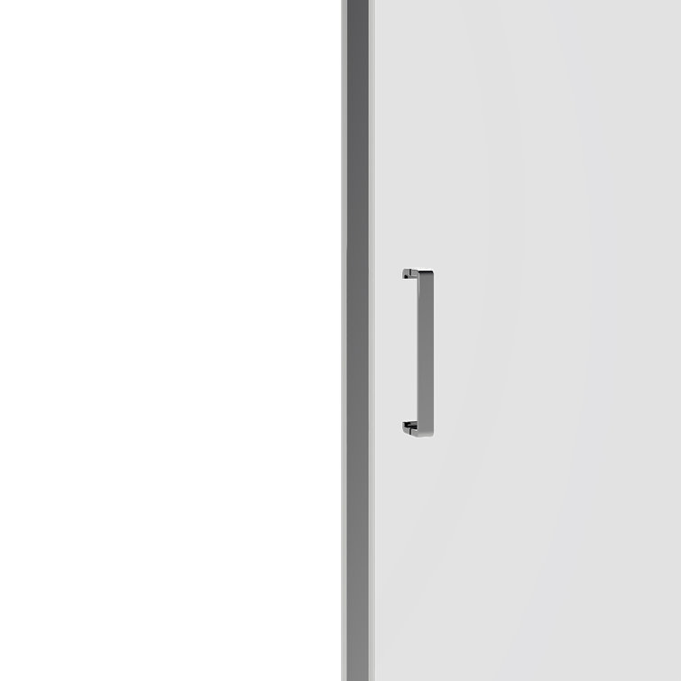 36'' Chrome Frameless Glass Shower Door
