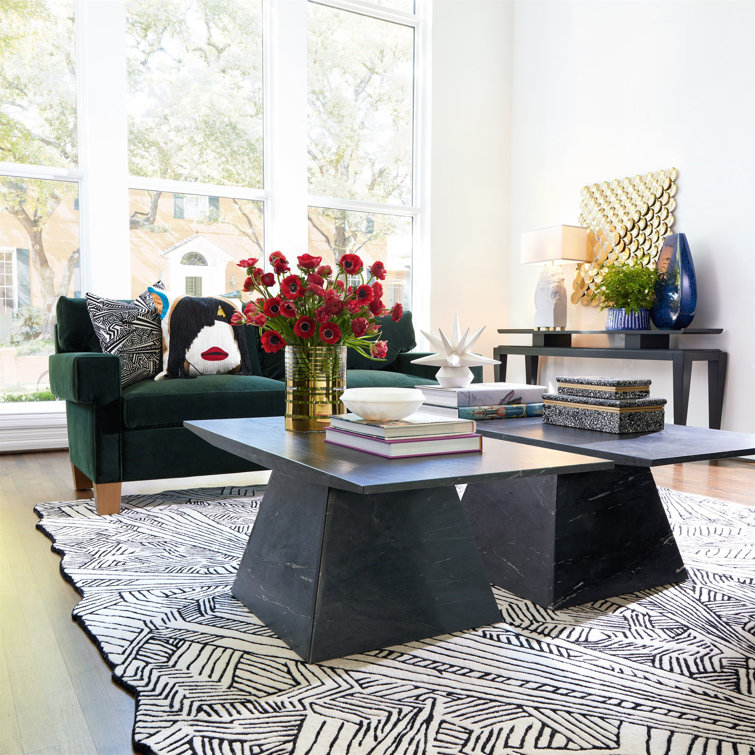 Handmade Brass Pyramid Wall Sculpture on Stainless Steel