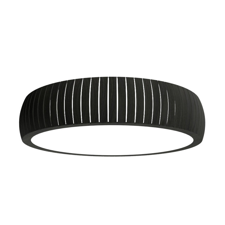 Maple LED Flush Mount Ceiling Light with White Acrylic Diffuser