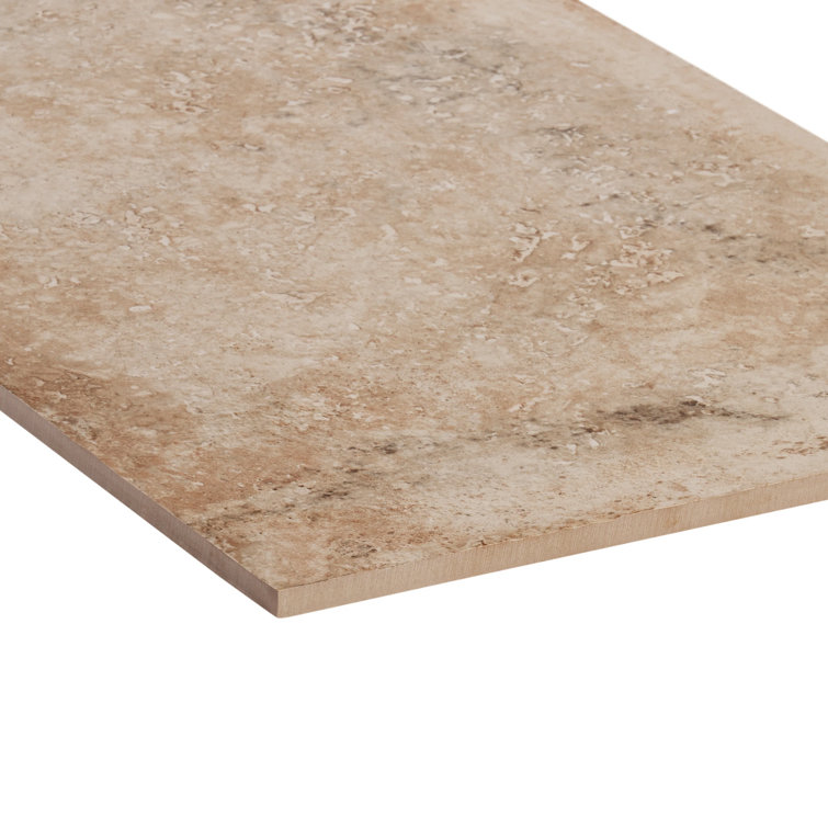 Ravello 12" x 24" Beige Natural Stone Look Porcelain Tile