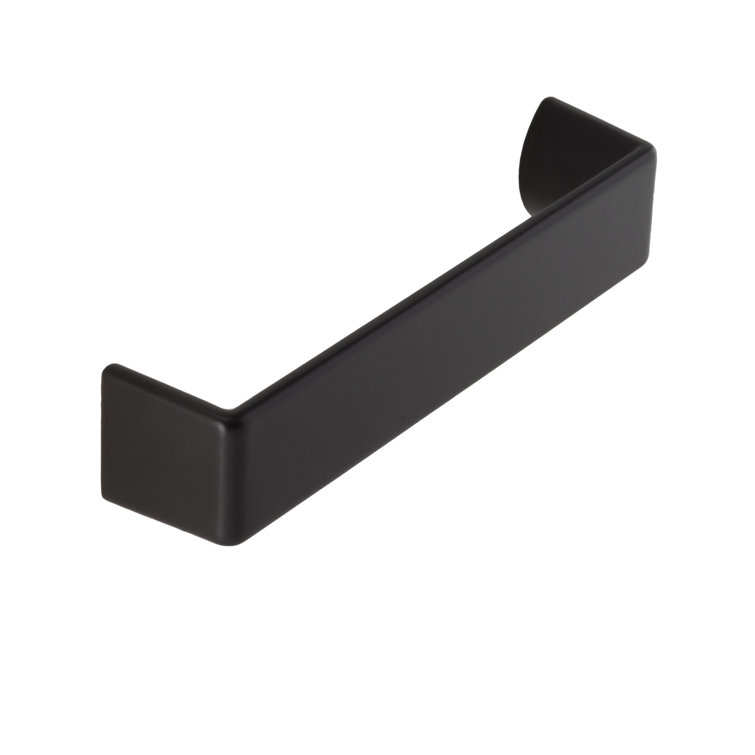 Lancaster Matte Black 3-3/4" Center to Center Bar Pull