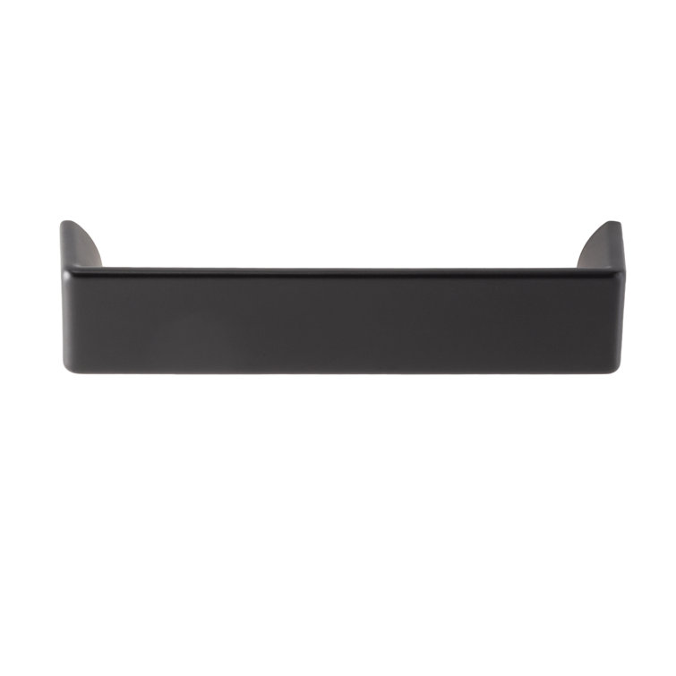 Lancaster Matte Black 3-3/4" Center to Center Bar Pull