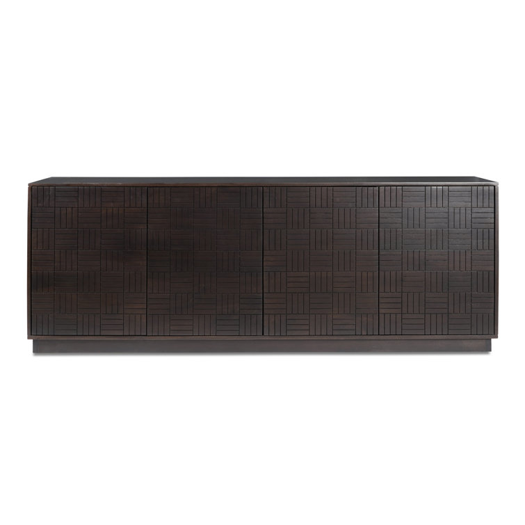 Albis 81'' Dark Brown Mango Wood Sideboard