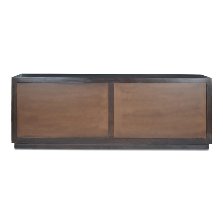 Albis 81'' Dark Brown Mango Wood Sideboard