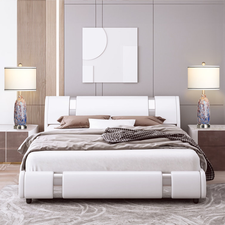 26'' Multicolor Glass Table Lamp Set with USB Ports and Silver Base