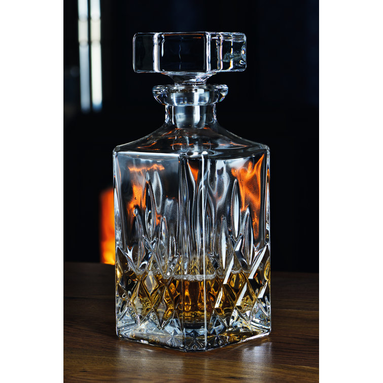 Spey 26oz Clear Crystal Glass Decanter