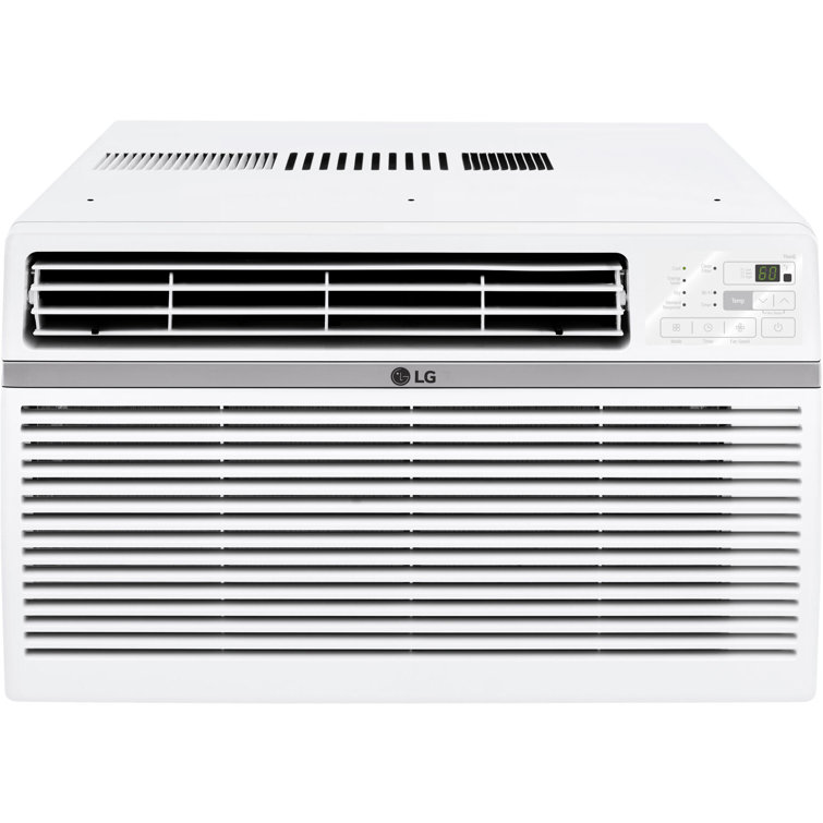 LG 10,000 BTU White Window Air Conditioner with Remote