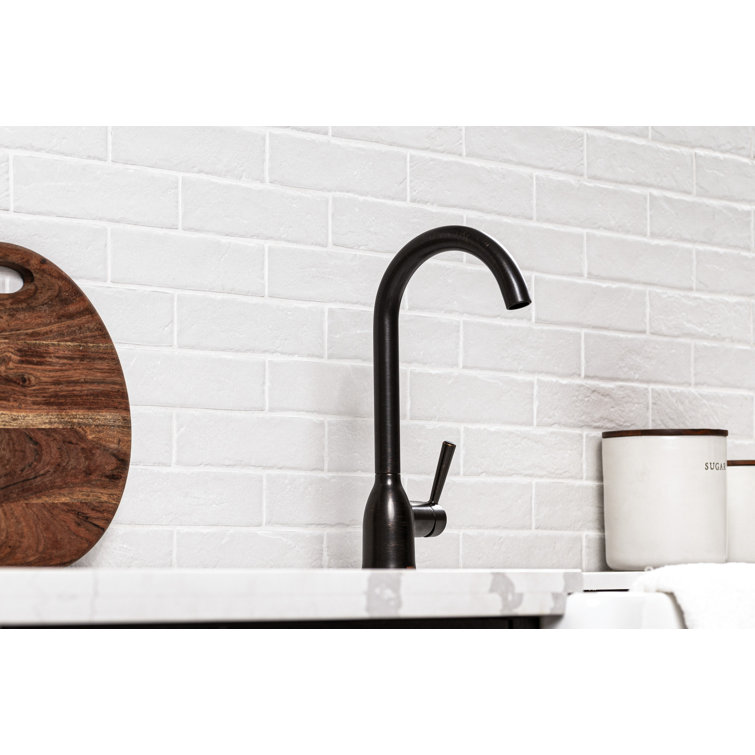 Capella Ivory Matte Porcelain Brick Wall and Floor Tile