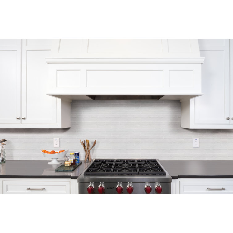 Capella Ivory Matte Porcelain Brick Wall and Floor Tile