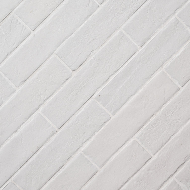 Capella Ivory Matte Porcelain Brick Wall and Floor Tile