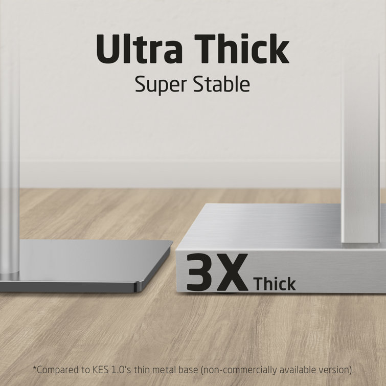 Brushed Nickel Freestanding 2-Tier Stainless Steel Towel Rack with Marble Base