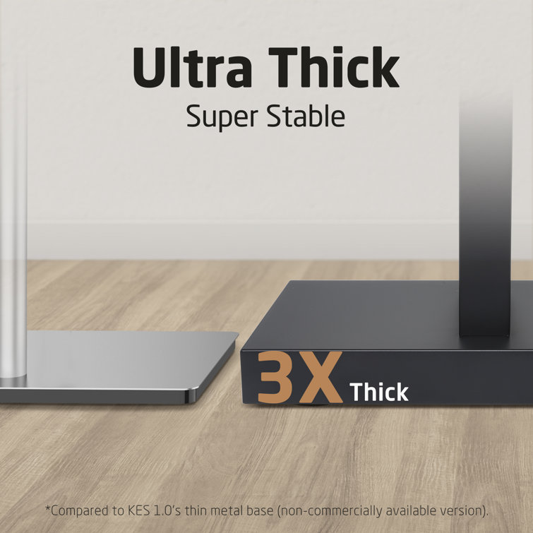 Matte Black Stainless Steel Freestanding 2-Tier Towel Rack