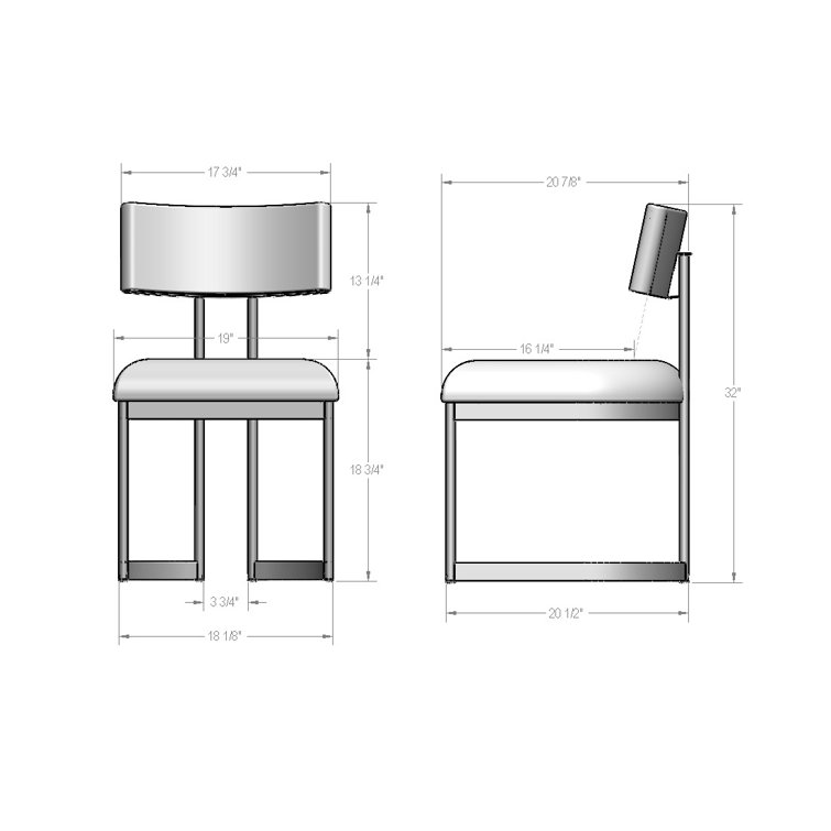 Gray Extendable Dining Table with 6 Light Beige Upholstered Chairs