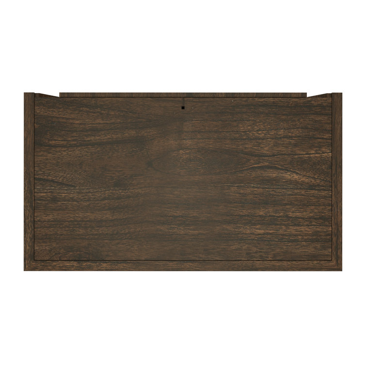 Burnished Oak Grandfather Clock with Nickel Accents
