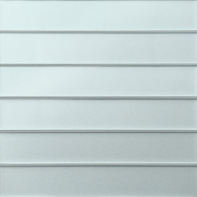 Blue Matte Glass Rectangle Wall and Floor Tile