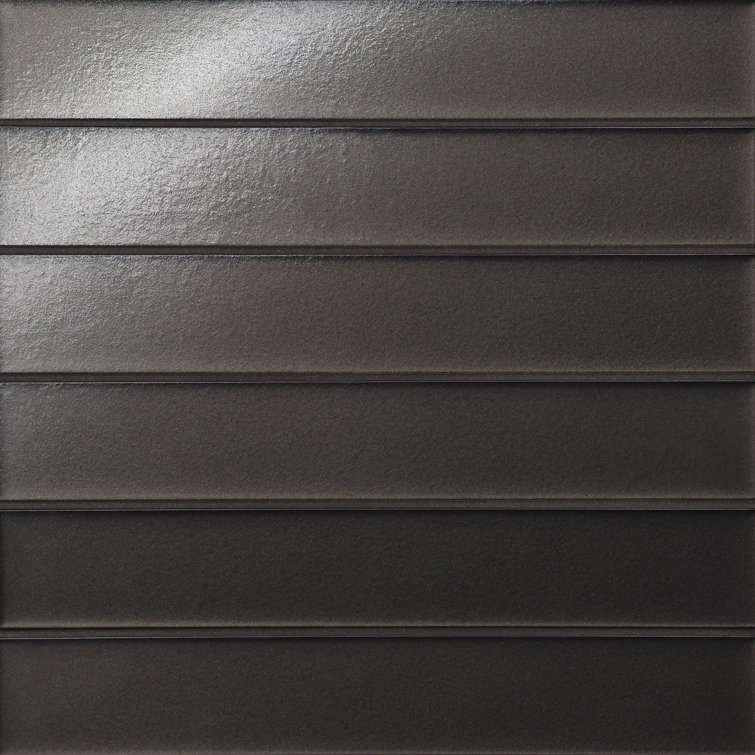 Matte Brown Glass Rectangle Wall and Floor Tile