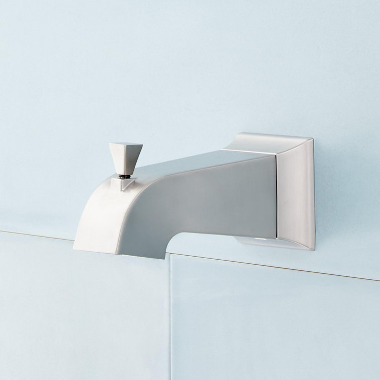 Vilamonte Matte Black Nickel Wall Mounted Tub and Shower Set