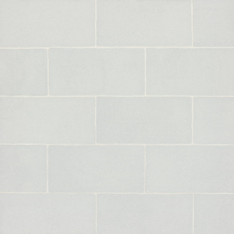 Glacier Matte Rectangular Porcelain Outdoor Tile