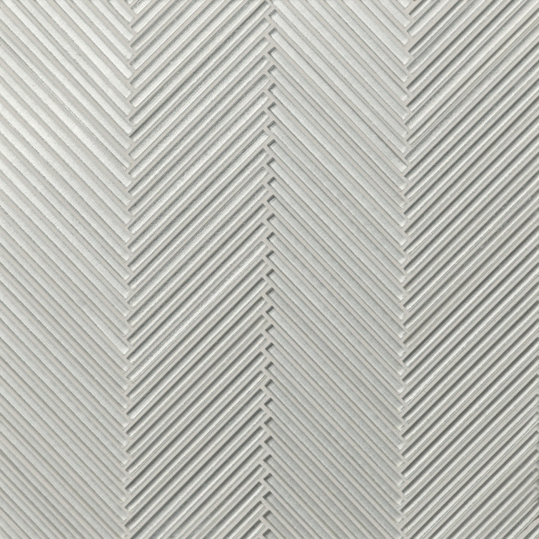 Kaikos 11" x 11" Pearl Glass Patterned Mosaic Tile