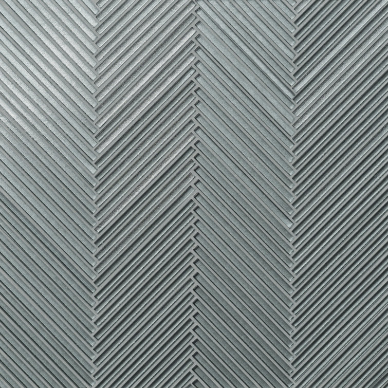 Light Green Matte Glass Mosaic Outdoor Accent Tile
