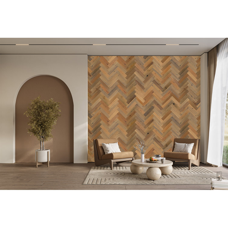 Sandy Beach Reclaimed Wood Peel & Stick Wall Planks