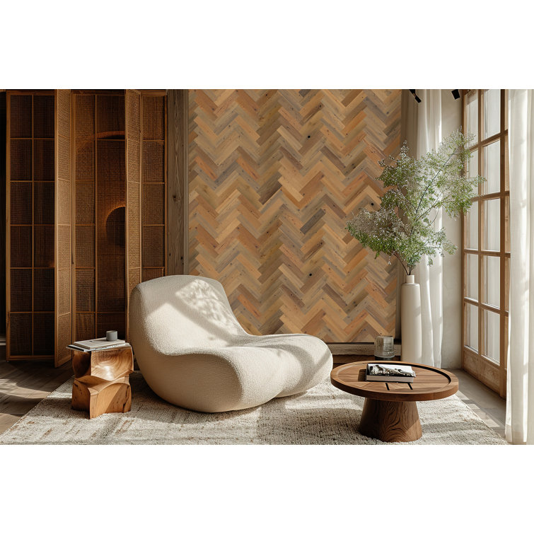 Sandy Beach Reclaimed Wood Peel & Stick Wall Planks