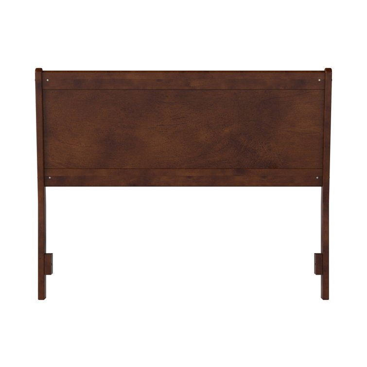 Casanova Full Walnut Solid Wood Panel Headboard