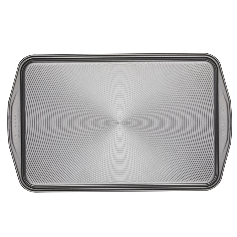 Gray Carbon Steel Non-stick Cookie Sheet Set