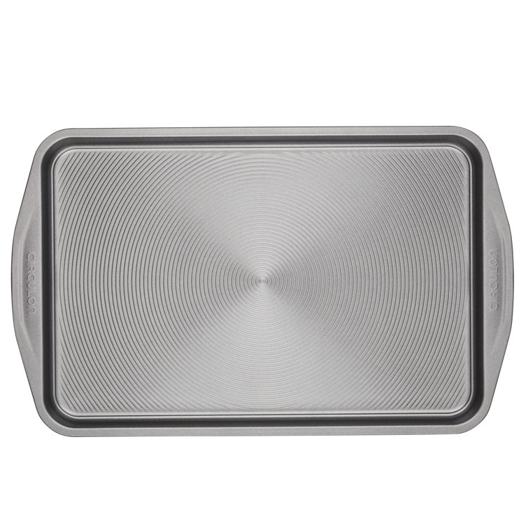 Gray Carbon Steel Non-stick Cookie Sheet Set