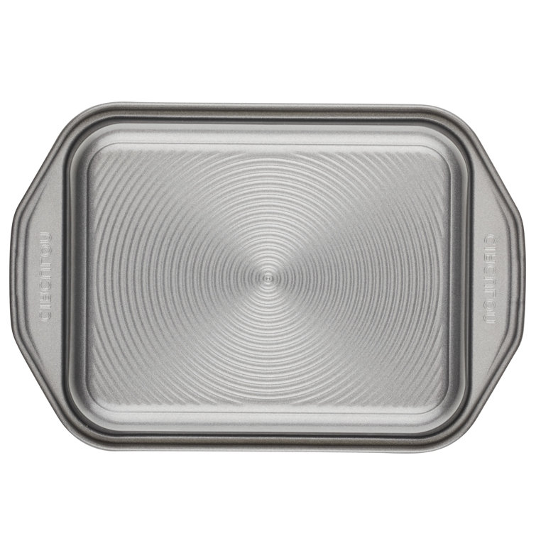 Circulon Total Gray Nonstick Toaster Oven and Pizza Pan Set, 4 Piece