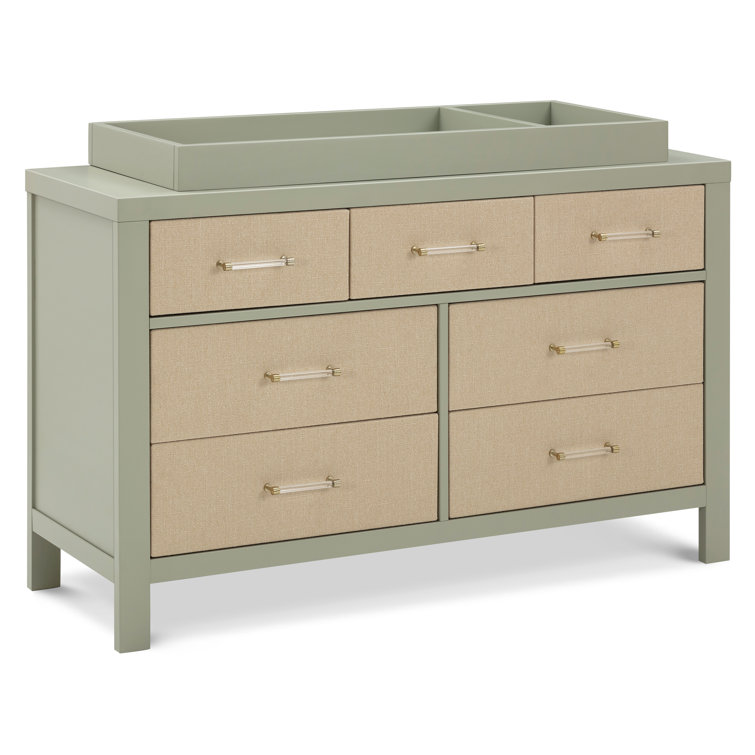 Eloise 7 Drawer 19" W Double Dresser