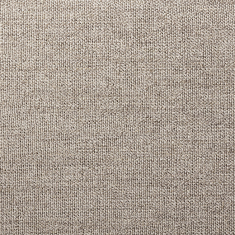 Betha Brown Wood and Polyester Blend Upholstered Arm Chair