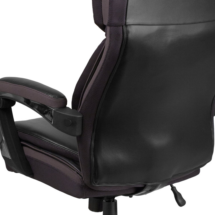 Black High Back LeatherSoft Executive Swivel Office Chair