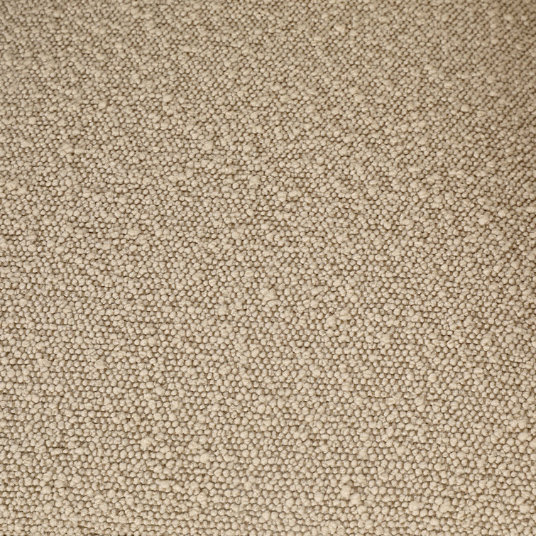 Thora Beige Boucle Upholstered Pine Dining Chair