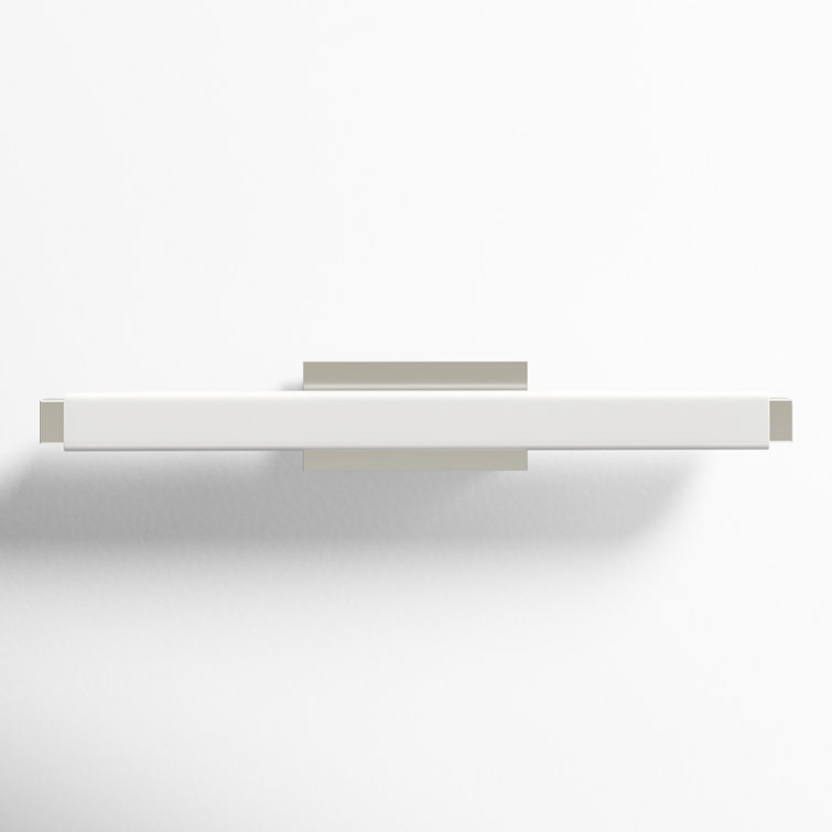 Sleek Mini Vogue 24" LED Bath Vanity Light in Brushed Nickel