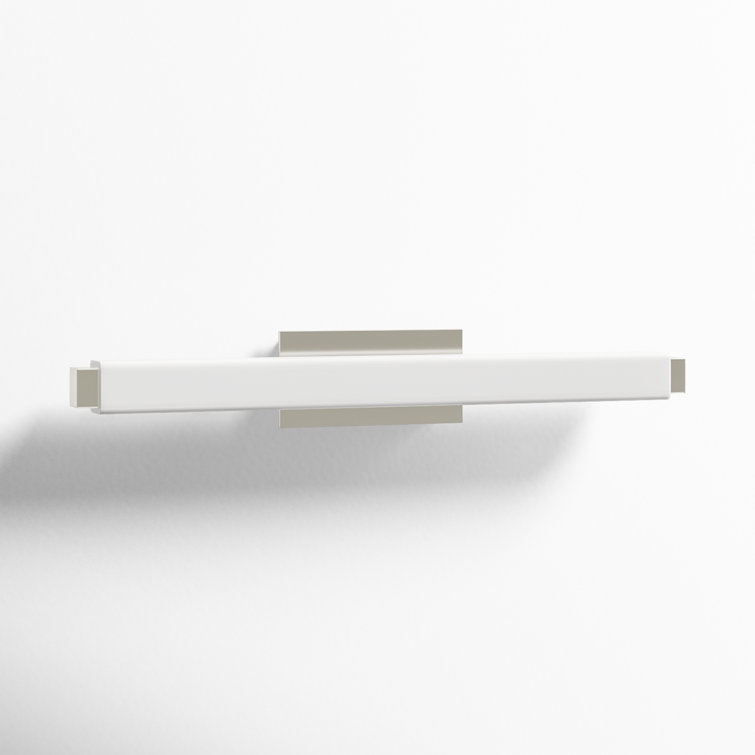 Sleek Mini Vogue 24" LED Bath Vanity Light in Brushed Nickel