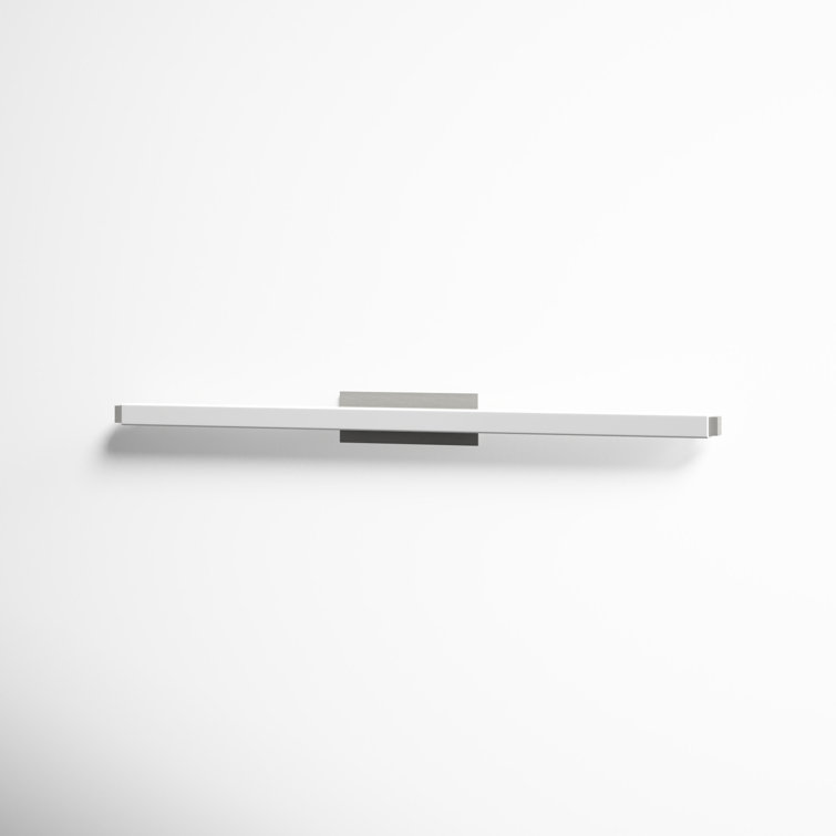 Sleek Mini Vogue 24" LED Bath Vanity Light in Brushed Nickel