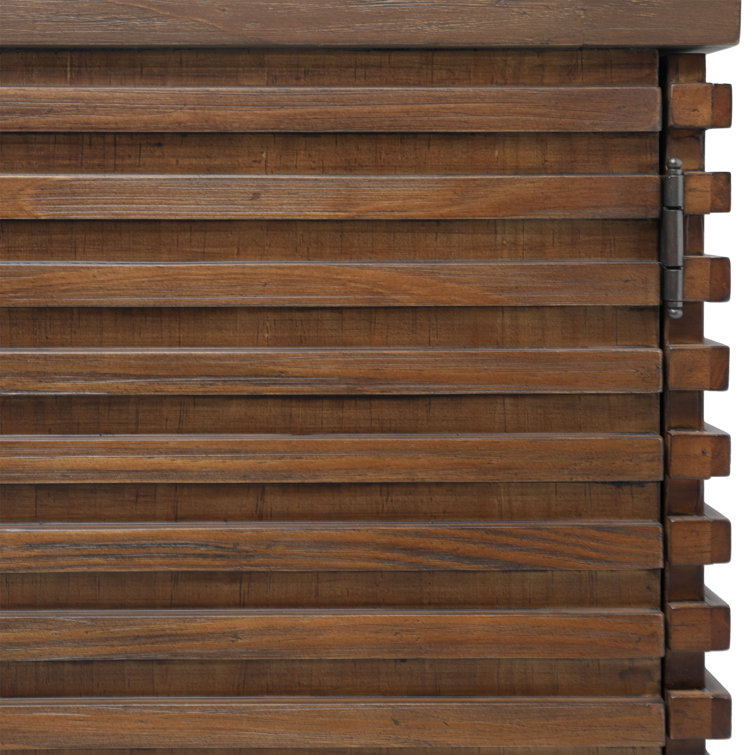 Myra 82'' Brown Acacia Wood Sideboard