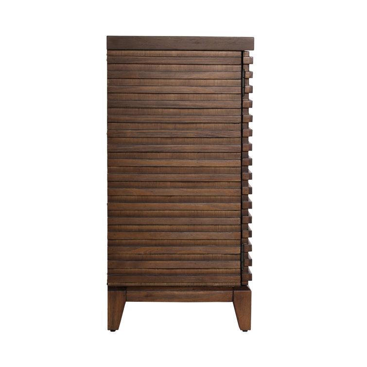 Myra 82'' Brown Acacia Wood Sideboard