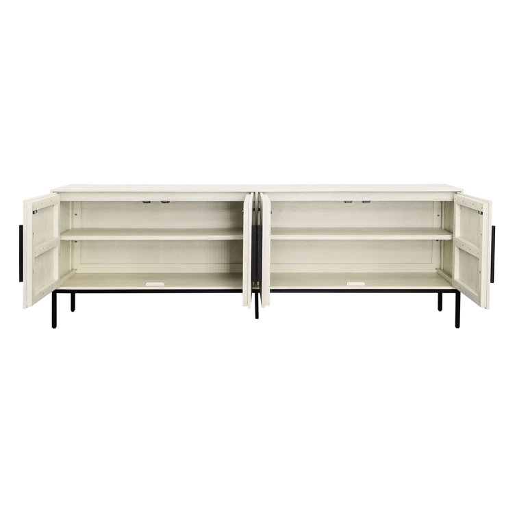 Hepworth 96'' Light Brown Mango Wood Buffet