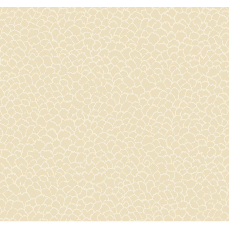 Mae Camel Non-Woven Textured Wallpaper