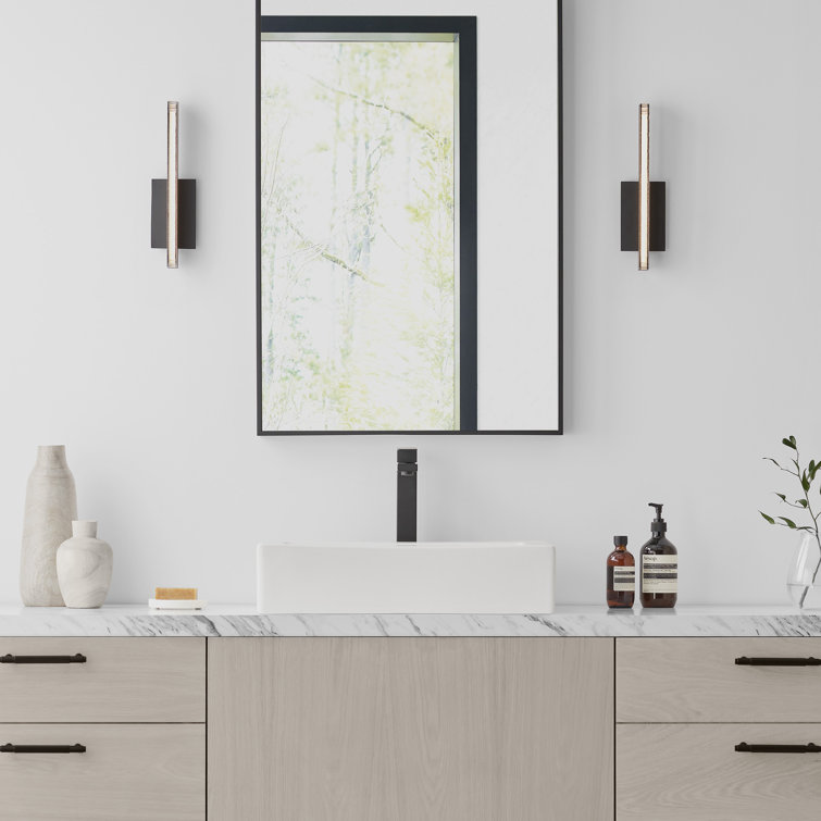 Polished Nickel Crystal LED Outdoor Wall Sconce