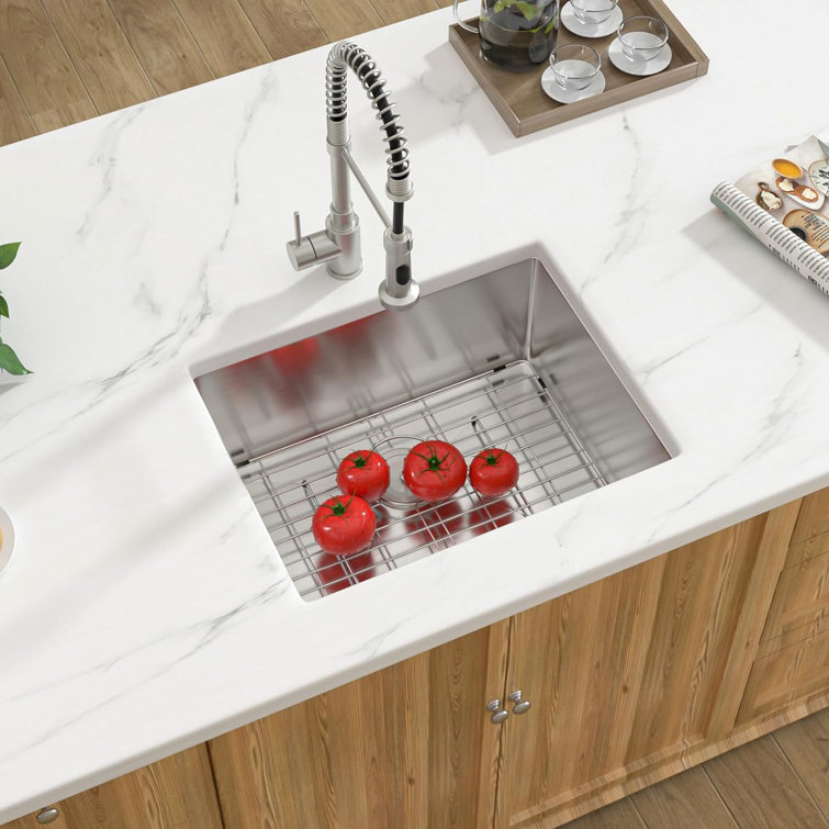 23'' Stainless Steel Single Bowl Drop-In Kitchen Sink