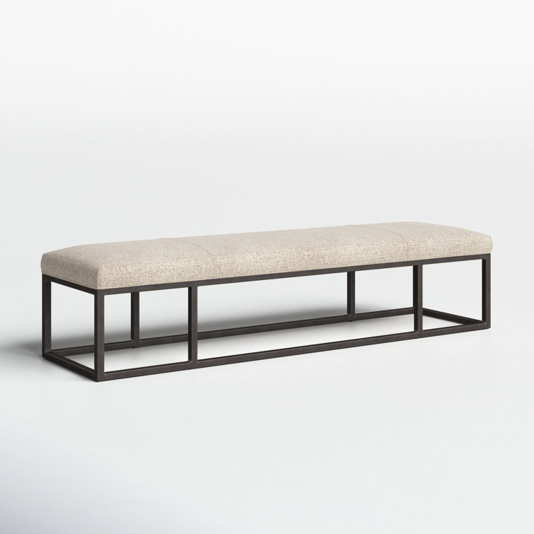 Kabina Modern Fabric-Upholstered Entryway Bench