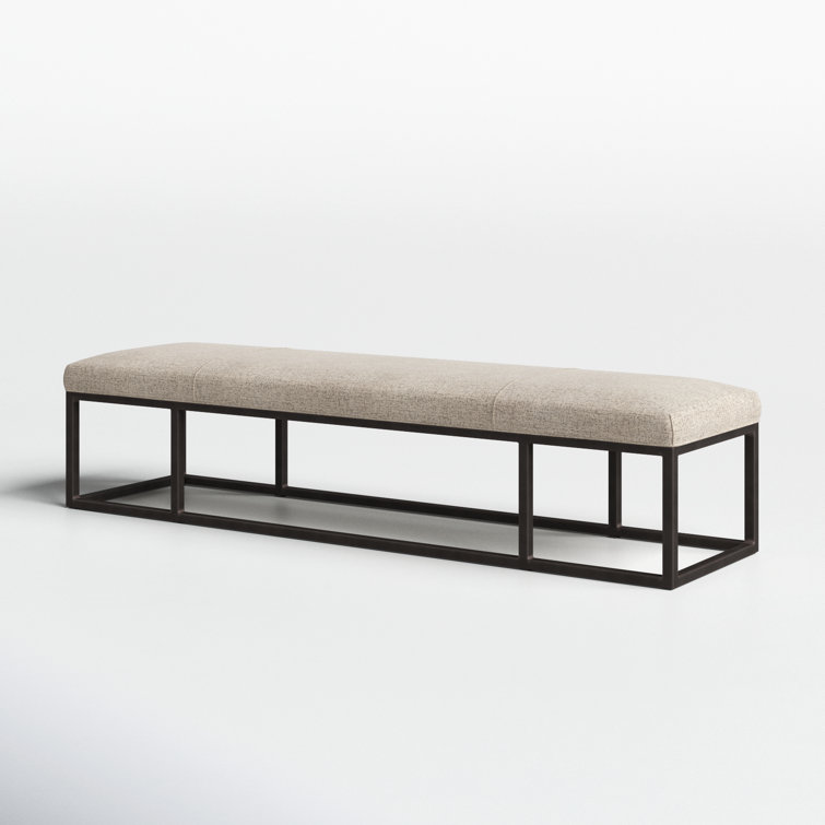 Kabina Modern Fabric-Upholstered Entryway Bench