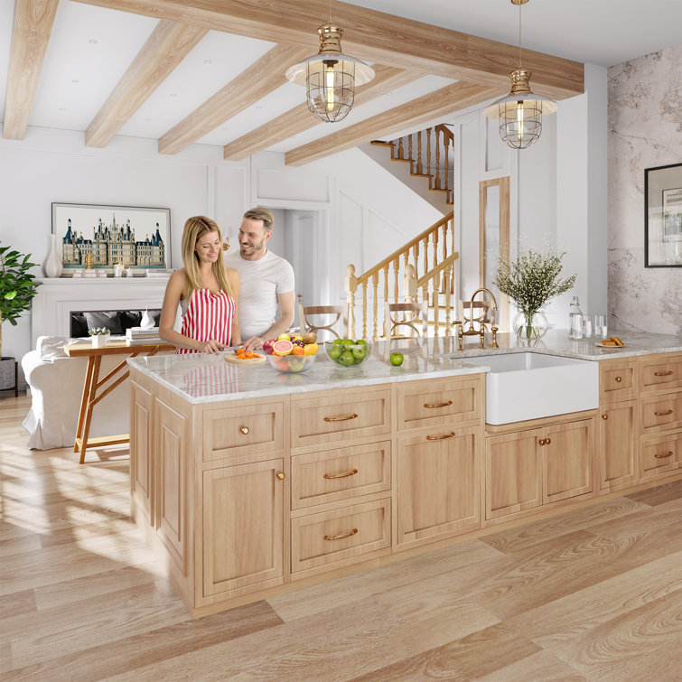Hadley 30" White Fireclay Farmhouse Kitchen Sink with Accessories