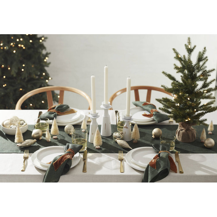White Porcelain 12-Piece Dinnerware Set for Four